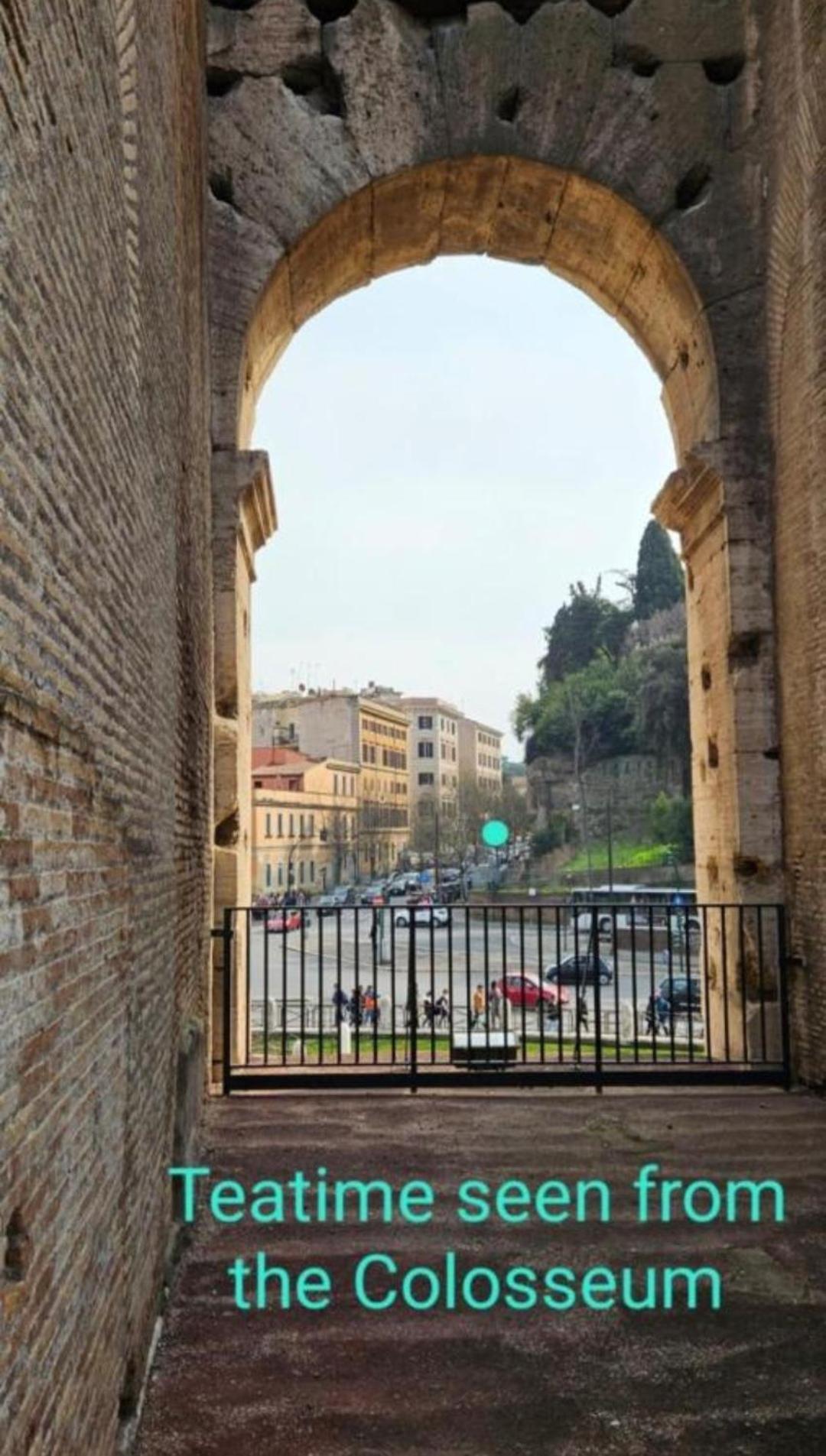 Teatime Al Colosseo Rom Exteriör bild
